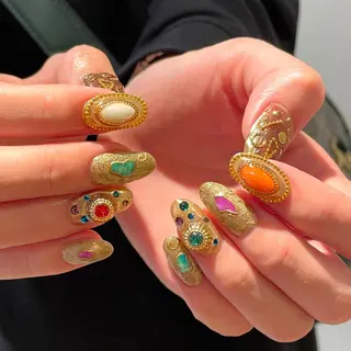 ネイル 新井 ひなののネイルデザイン