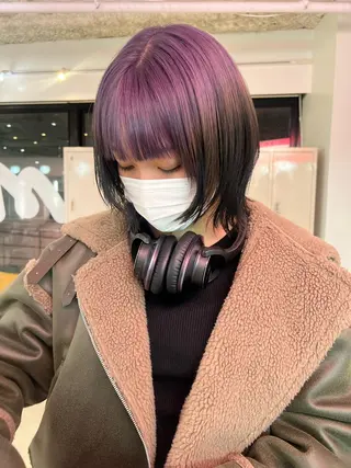 ミディアム 💥ウルフカット デザインあんな💥のヘアスタイル