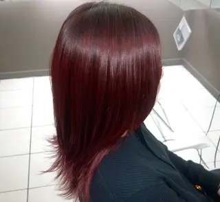 ロング カラー レイヤーカット/ボブ 🪐花木 香菜のヘアスタイル