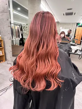 ロング カラー 艶髪✨ブリーチ職人 井手正康のヘアスタイル