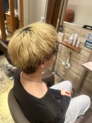 メンズ hair＆make EARTH 湘南台所属・EIJI メンズ特化/パーマのヘアスタイル