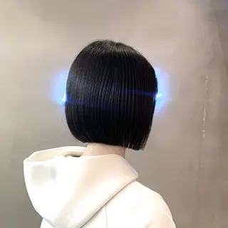 ミディアム ボブ/パーマ🎀 艶カラー🎀こころのヘアスタイル