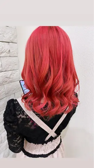 カラー 名古屋のピンク好き かずくん🦩のヘアスタイル