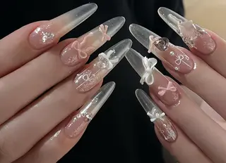 ネイル By moonネイル 🌷ワンホン/韓国風のネイルデザイン