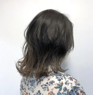 ミディアム 大石 健太のヘアスタイル