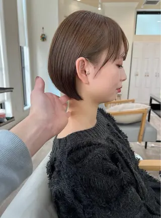 ショート 羽田 ひろむのヘアスタイル