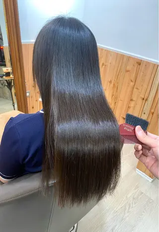 ロング Stastny by Lumi 日ノ出町店【スチャスティニーバイルミ】所属・縮毛矯正/カラー/ 似合わせ/JUNのヘアスタイル