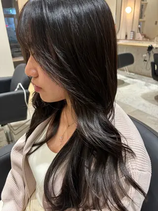 セミロング 🌈韓国風カラー🌈 渡部隆介のヘアスタイル