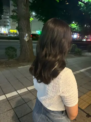 カラー 🍓ハイトーンカラー 🎀nene🍓のヘアスタイル