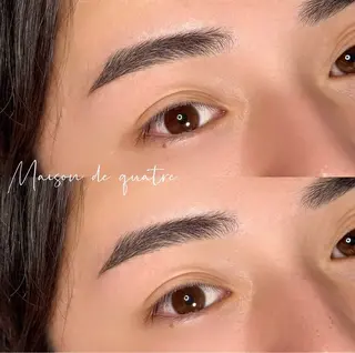 メンズ アイブロウ Maison de quatreのマツエク・マツパデザイン