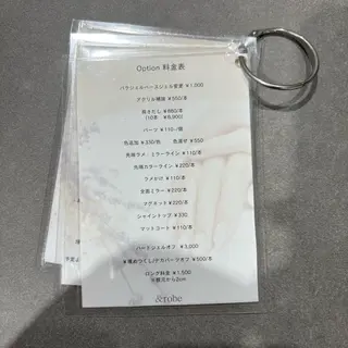 &robe銀座店 runeのネイルデザイン