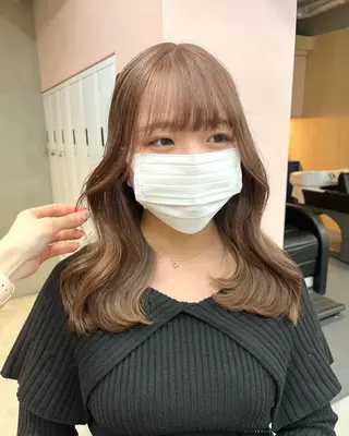 ロング カラー ayaka♡ 柔らかカラーのヘアスタイル