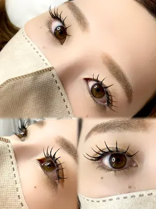 マツエク・マツパ urara eyelash&eyeblow所属・【 urara 】 rikaのマツエク・マツパデザイン