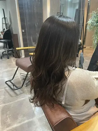 ロング カラー newiGRANDE 🌈萩原聖也のヘアスタイル