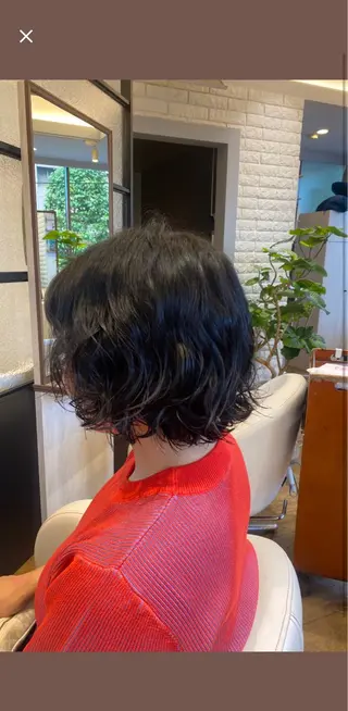 ミディアム パーマ ホソカワ マイカ ★彡のヘアスタイル