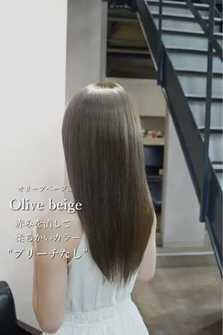 カラー ✨ブリーチなしカラー ×髪質改善✨松村 潤のヘアスタイル