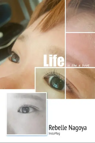 マツエク・マツパ ネイル カラー 次世代まつげパーマは 『リベル名古屋』のマツエク・マツパデザイン