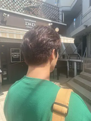 カラー メンズ 🌱エシカル🌱 松原大将のヘアスタイル