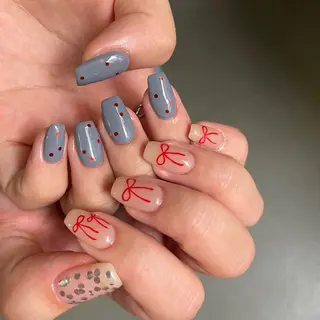 ネイル By moonネイル 🌷ワンホン/韓国風のネイルデザイン