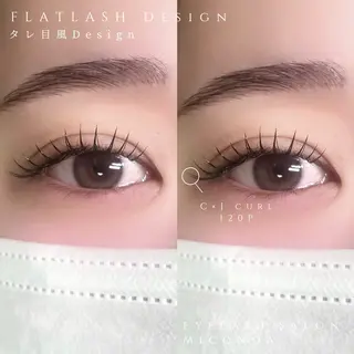 マツエク・マツパ MicoNoa所属・MicoNoa Asamiのマツエク・マツパデザイン