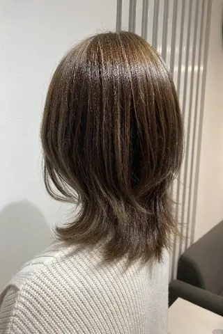 ミディアム カラー 北九州美容室 🕊️わかな✂︎のヘアスタイル