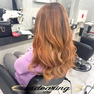 ロング Endearing 銀座/レイヤーカットのヘアスタイル