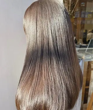 セミロング EARTH AOBADAIのヘアスタイル