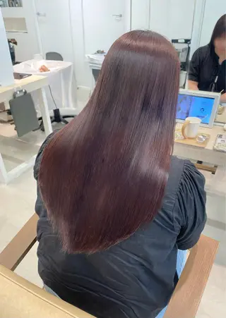 ロング かずや🍀/髪質改善 /艶髪カラー/眉毛のヘアスタイル