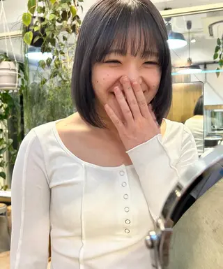 ショート じゅわっと暖色カラー 🍊Moemiのヘアスタイル