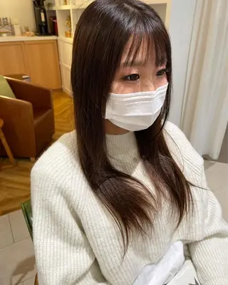 ロング カラー eins.hair所属・過去一の柔髪ヘア 🌿einshairのヘアスタイル