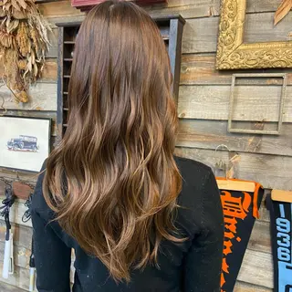 ロング RuBell所属・川崎 かなでのヘアスタイル