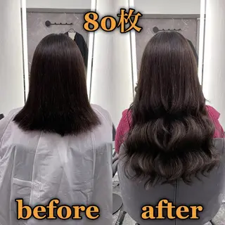 ロング シールエクステ ♡SAORI♡のヘアスタイル