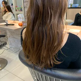 ロング 早坂 裕真のヘアスタイル