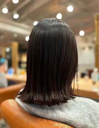 パーマ 髪質改善カラー ベージュ🤎YUMEのヘアスタイル