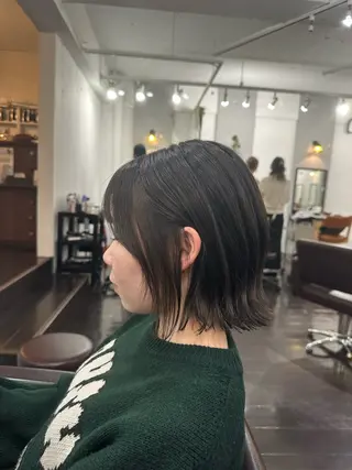 ショート 名駅/艶カラー/原田 永遠のヘアスタイル