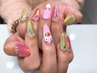 ネイル AB マツエクネイルサロンのネイルデザイン