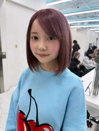 ロング カラー 海外girl/ハイト ーン/riko🫧のヘアスタイル