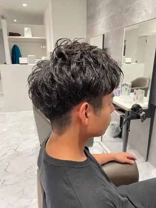 パーマ メンズ Grow by NYNY 坂本 理輝のヘアスタイル