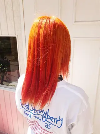 セミロング カラー 🫟Blanco🫟 Color&Careのヘアスタイル