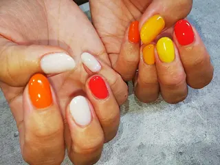 ネイル infinity skyのネイルデザイン