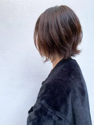 ショート カラー 髪質改善/艶髪 やまなかのヘアスタイル