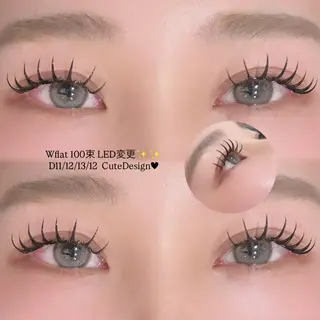 マツエク・マツパ Niyu栄店 Manaのマツエク・マツパデザイン