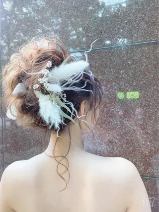 ヘアアレンジ Achieve 三ノ宮のヘアスタイル