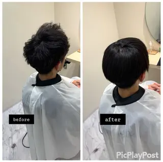 ショート 丹野 圭太のヘアスタイル