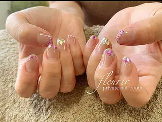 ネイル フルリール 【プライベートサロンのネイルデザイン