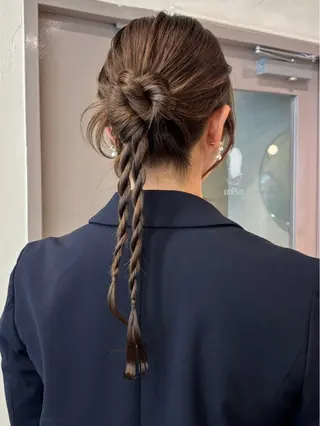 ロング ヘアアレンジ 武田美空🐇 ボブ/暖色カラー🌷のヘアスタイル