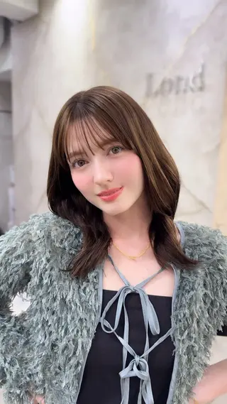 ミディアム Haruna /韓国ボブ🦋のヘアスタイル