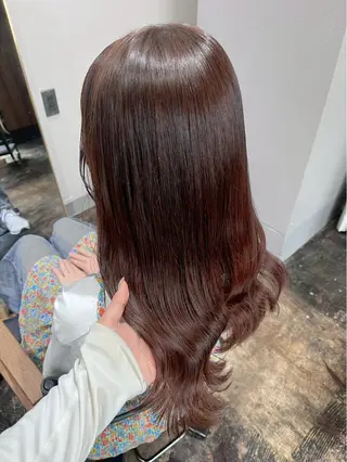 ロング カラー ハイトーン/韓国風/ 艶髪/吉祥寺のヘアスタイル