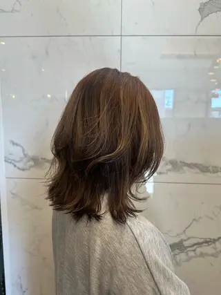 ミディアム arl 豊田店アシスタントのヘアスタイル