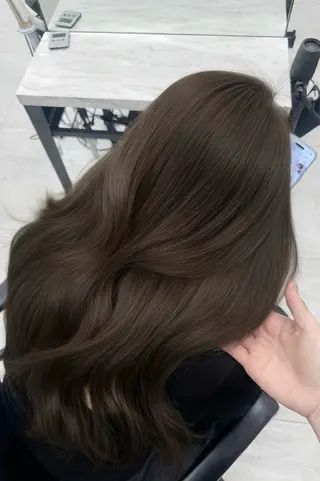 ロング ⠀韓国スタイル/ ami🇰🇷🤍のヘアスタイル